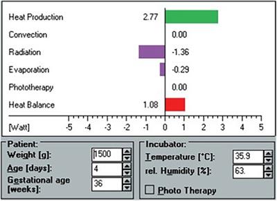 Thermal equilibrium as a predictor of growth efficiency in preterm infants